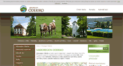 Desktop Screenshot of odersko.cz